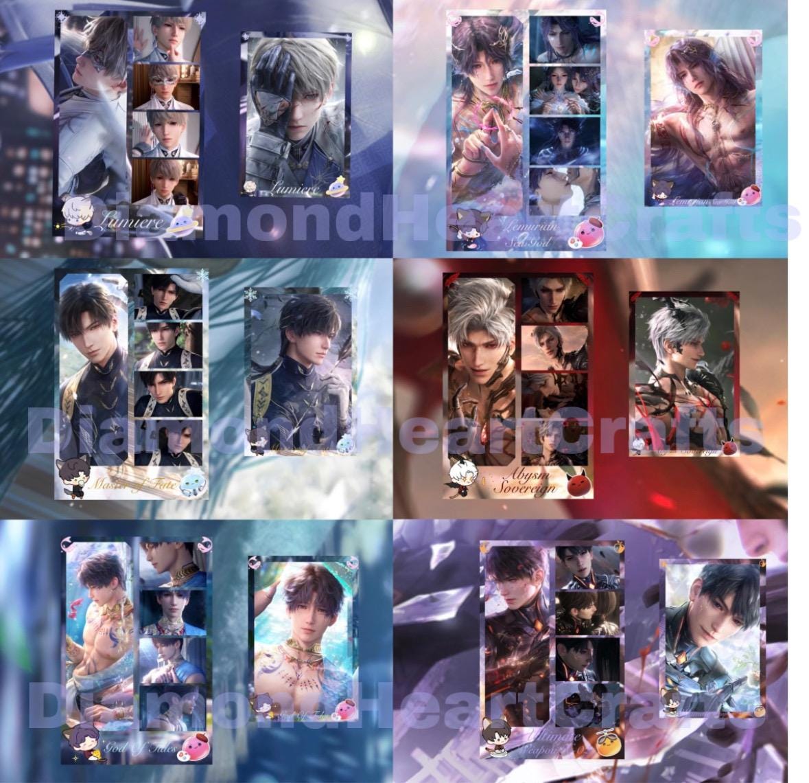 Love and Deepspace Myth Sets Preorder