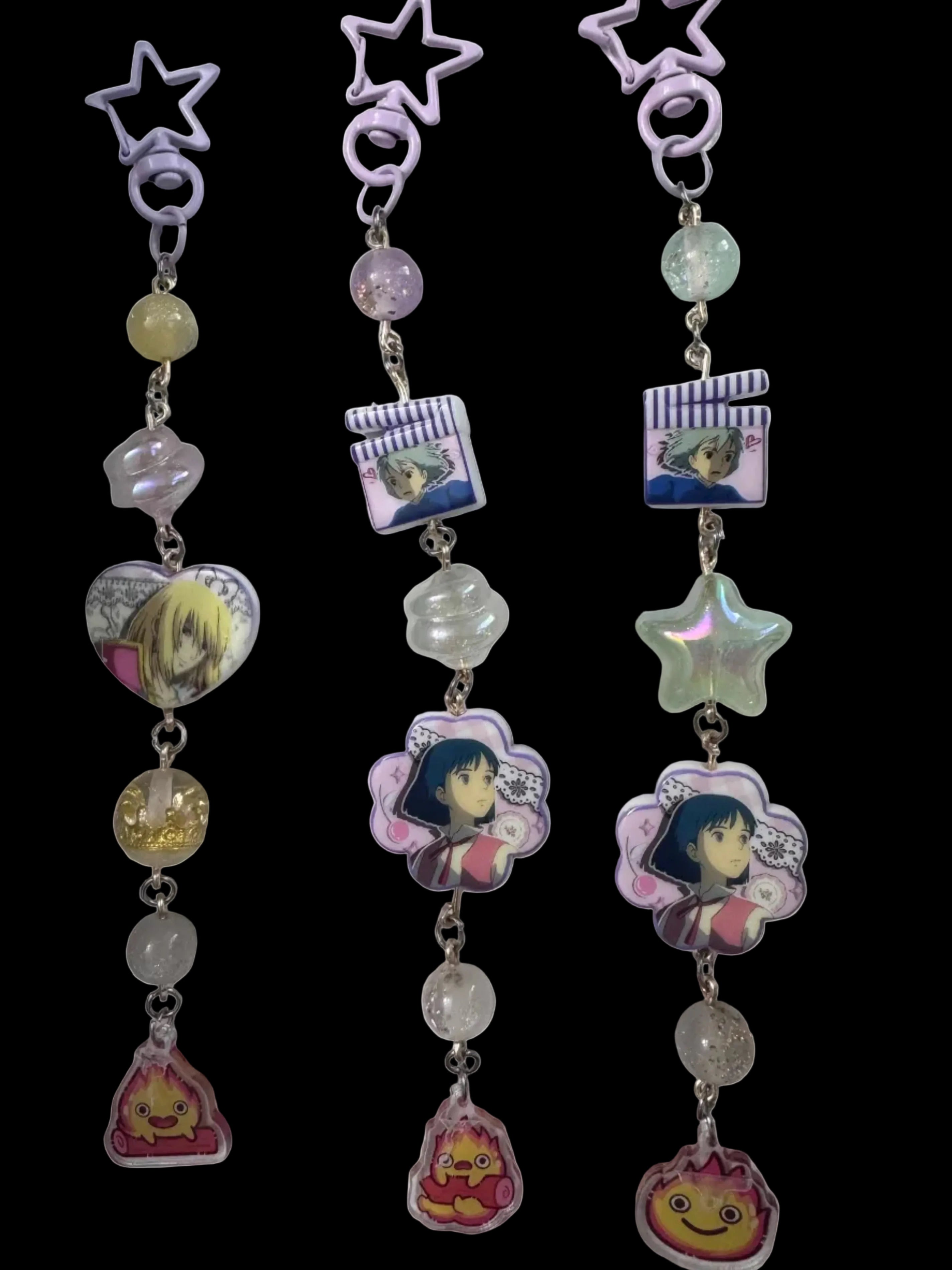 Howl Moving Castle Keychain
