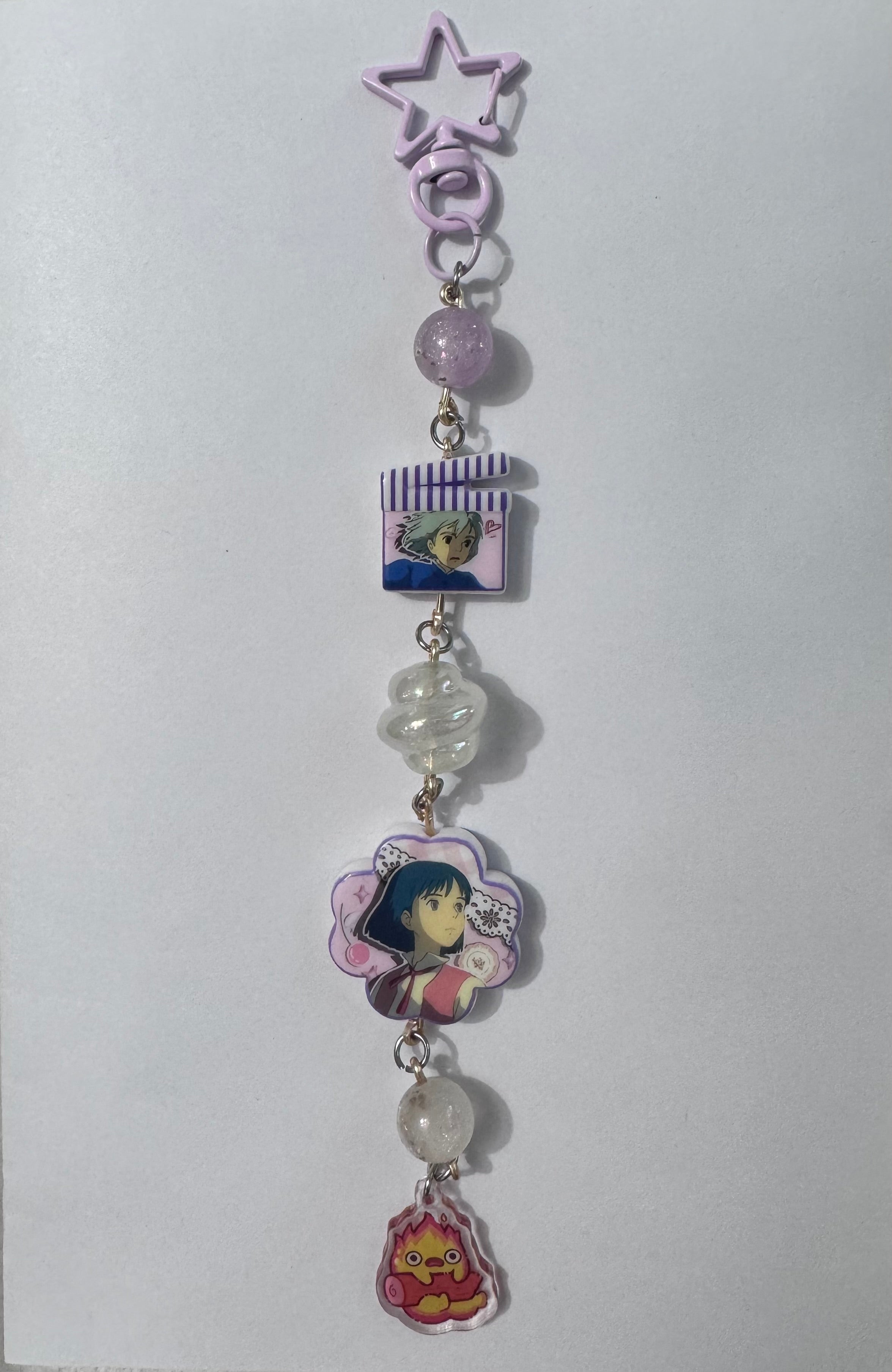 Howl Moving Castle Keychain
