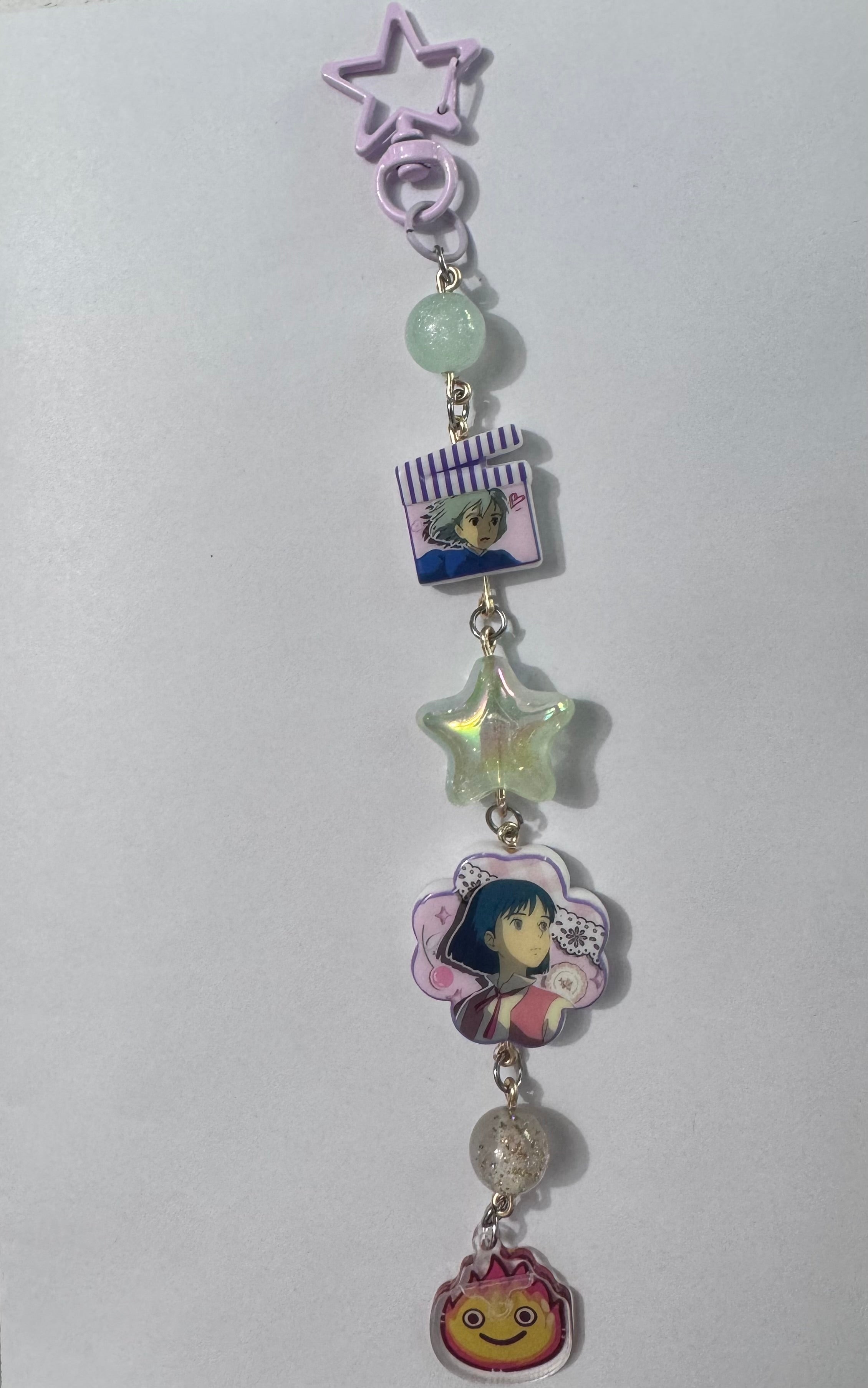 Howl Moving Castle Keychain