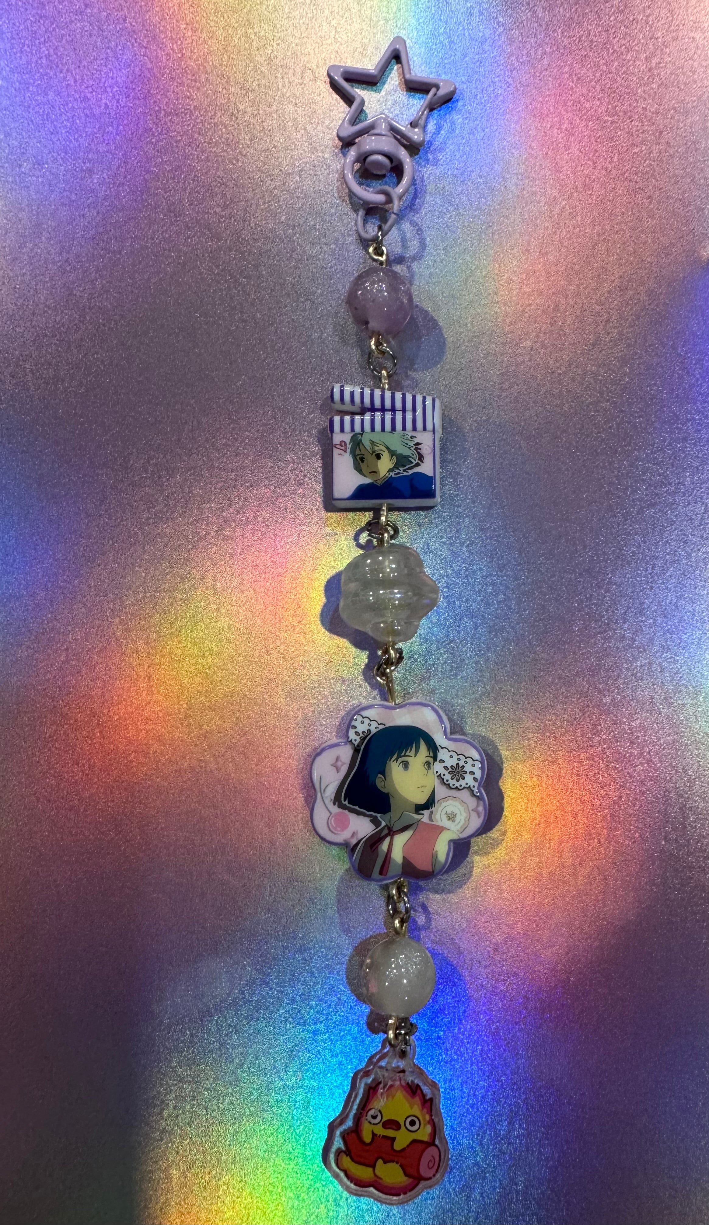 Howl Moving Castle Keychain