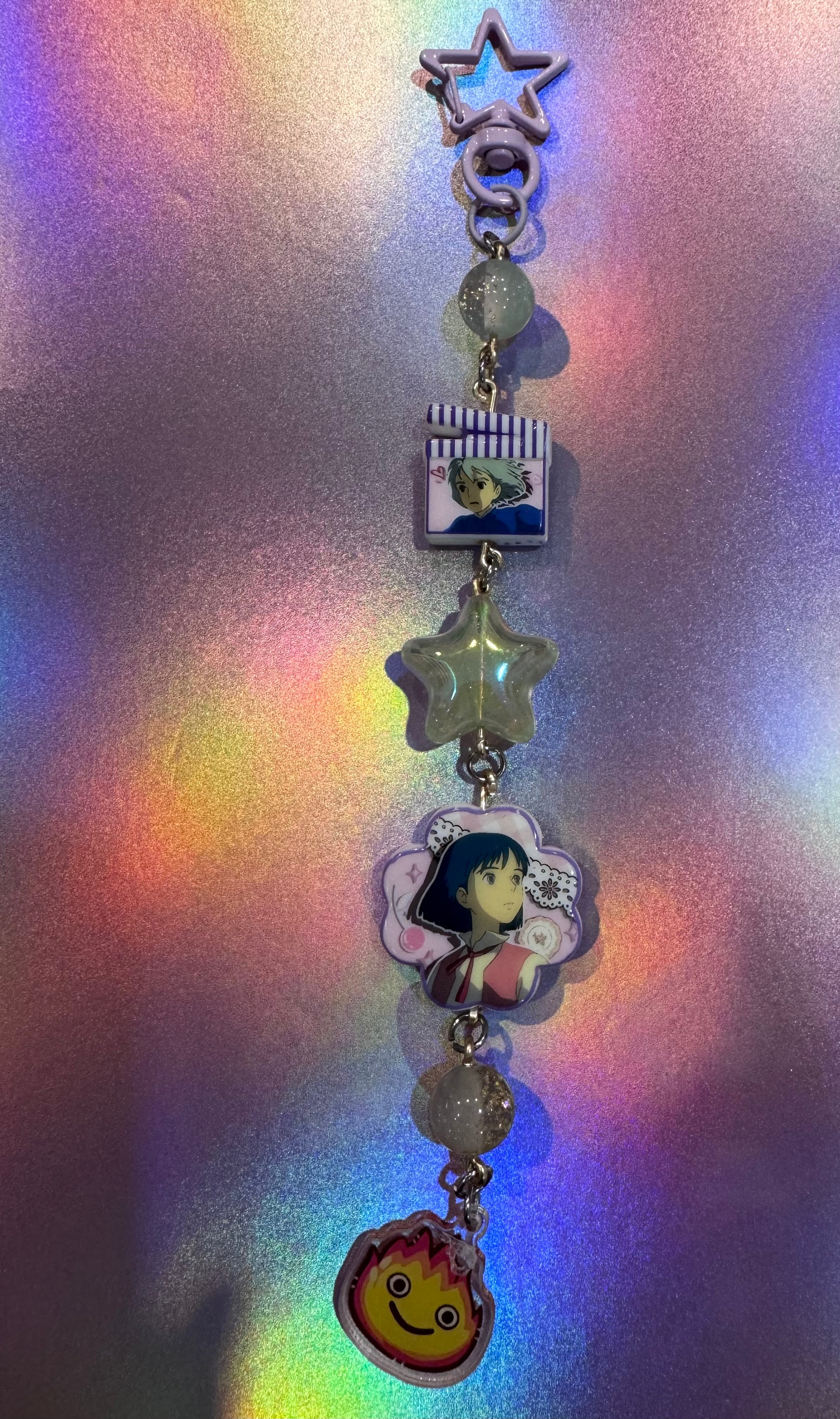 Howl Moving Castle Keychain