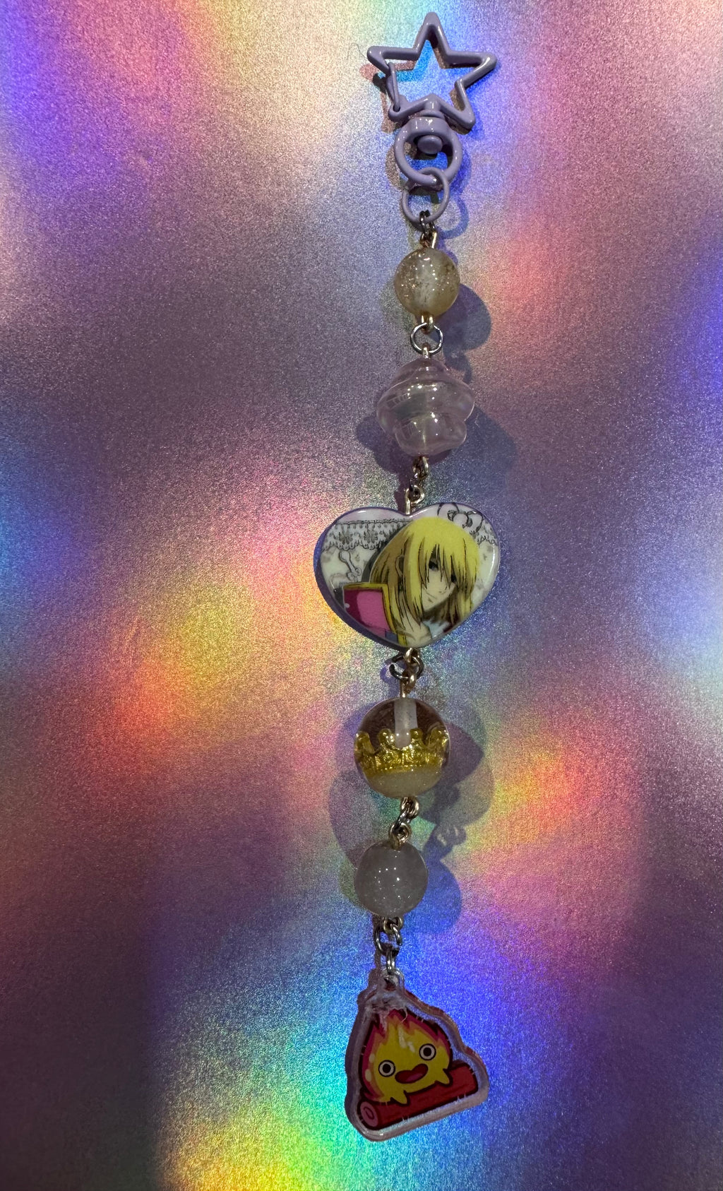 Howl Moving Castle Keychain