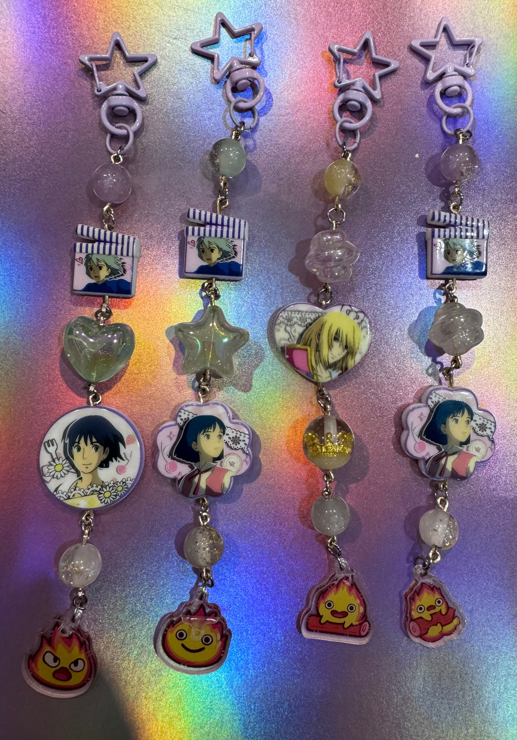 Howl Moving Castle Keychain