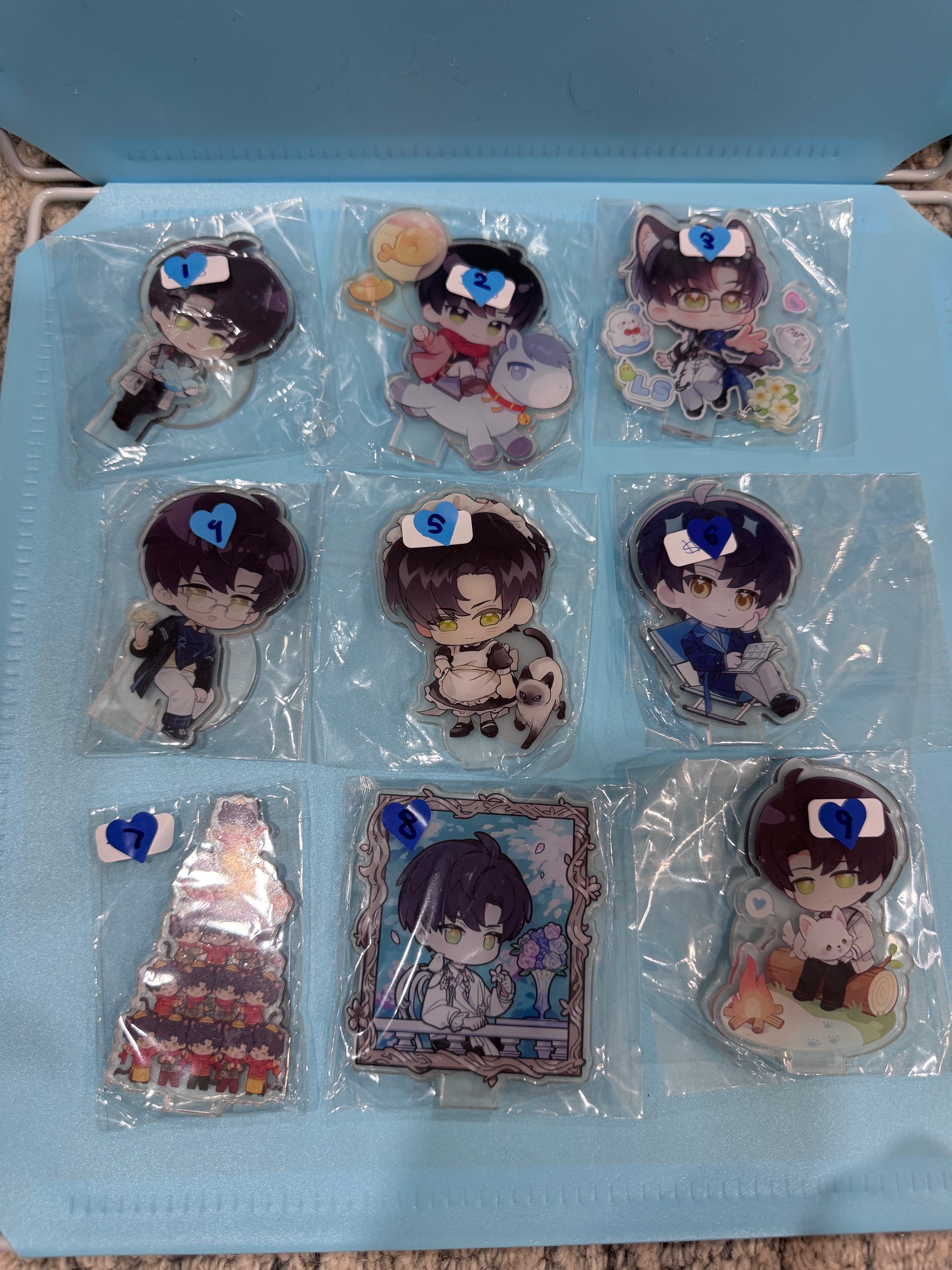 Mini Acylic Standee Love and Deepspace