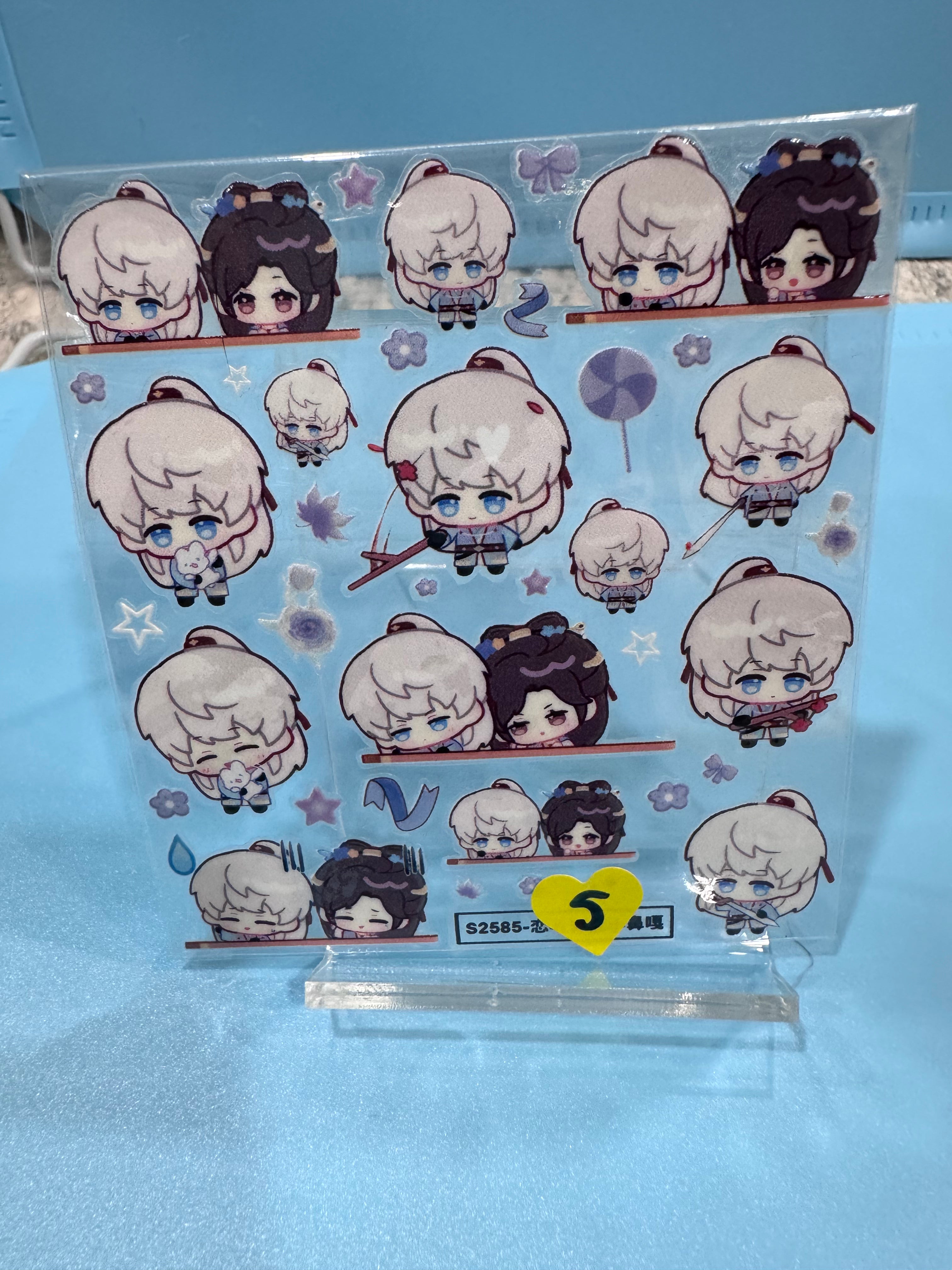 Mini Stickers Love and Deepspace