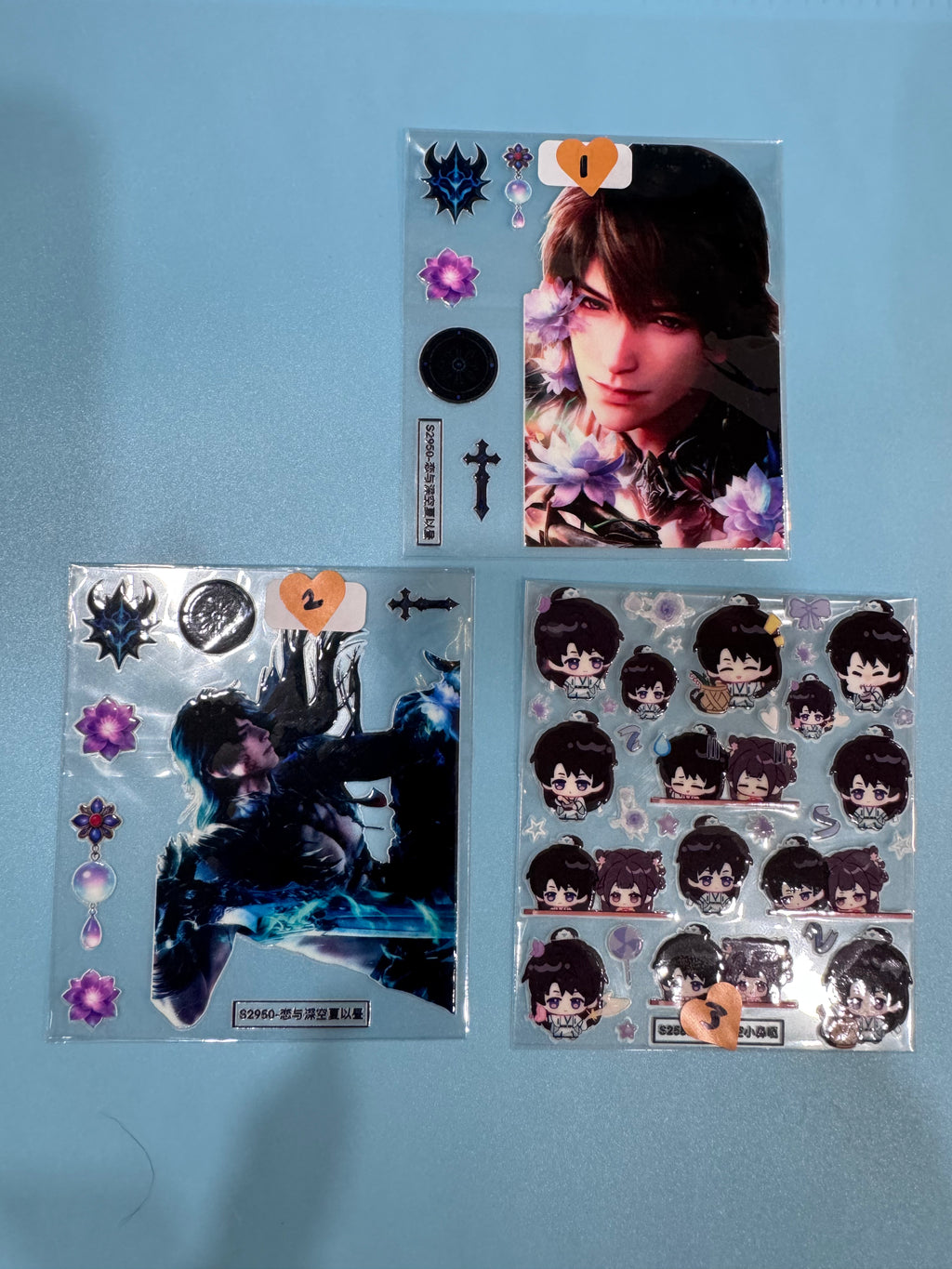 Mini Stickers Love and Deepspace