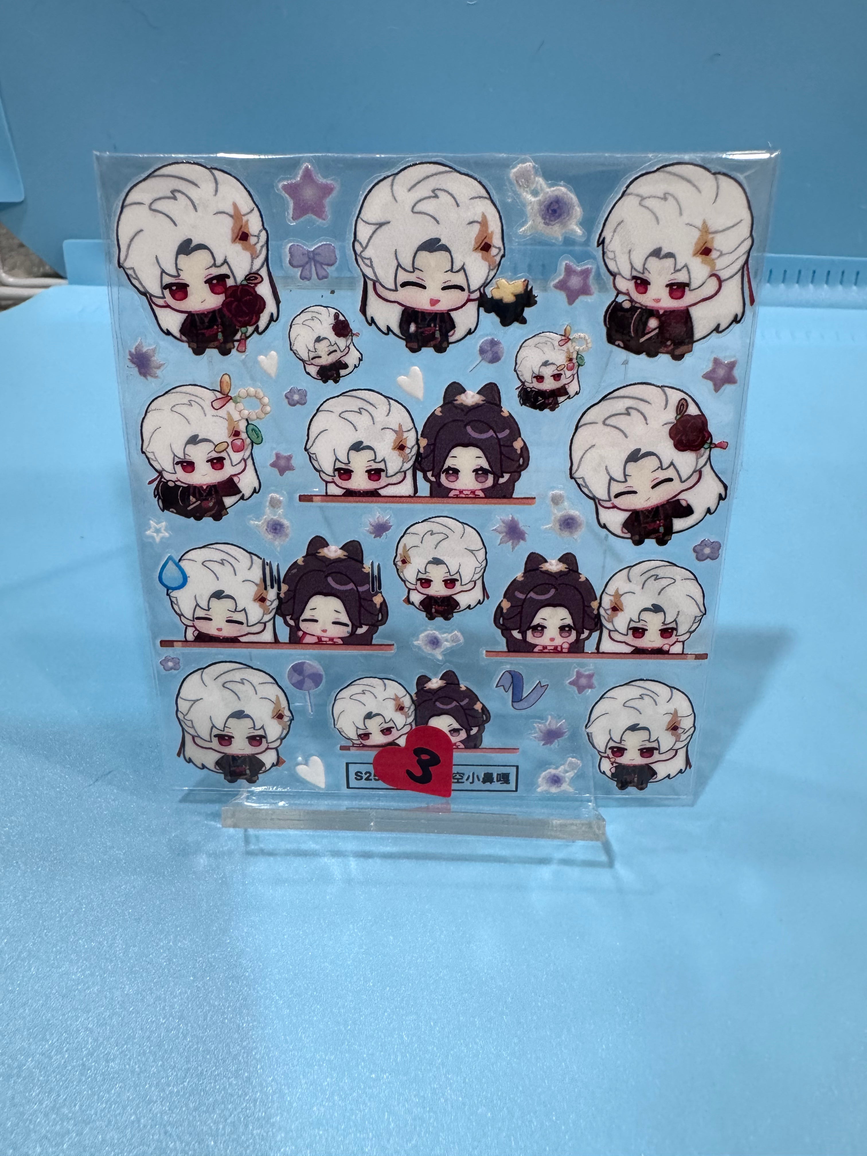 Mini Stickers Love and Deepspace