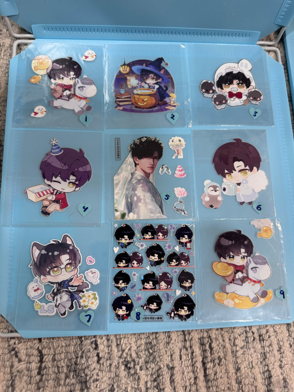 Mini Stickers Love and Deepspace